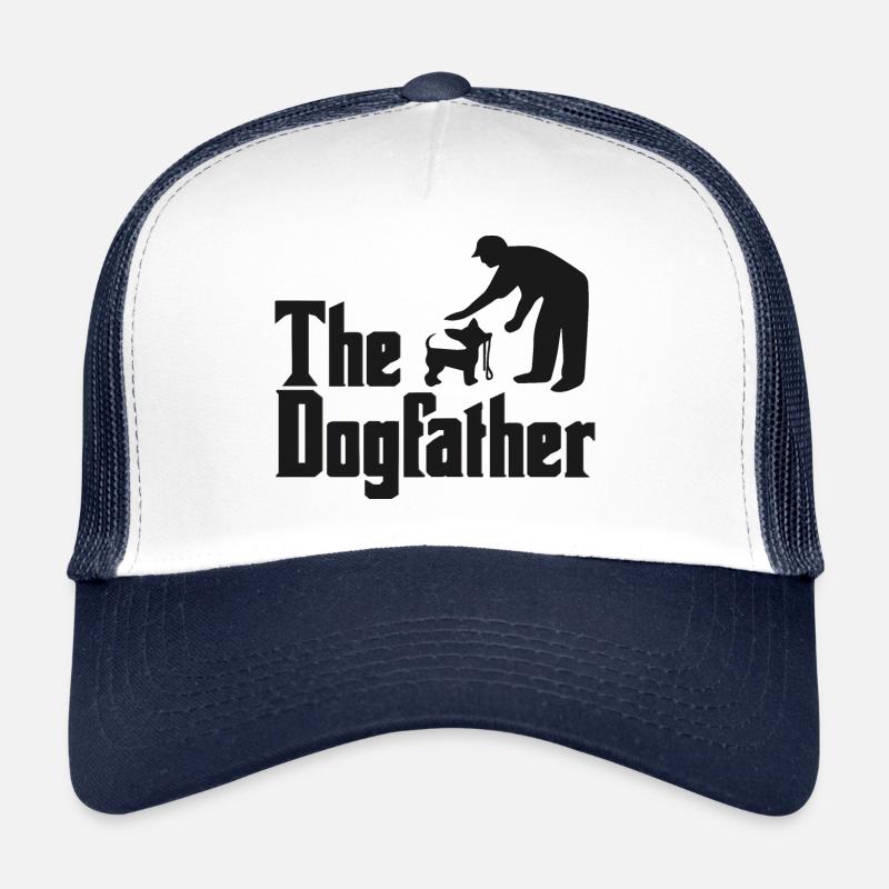 Le Dogfather le père de chien Casquette trucker 