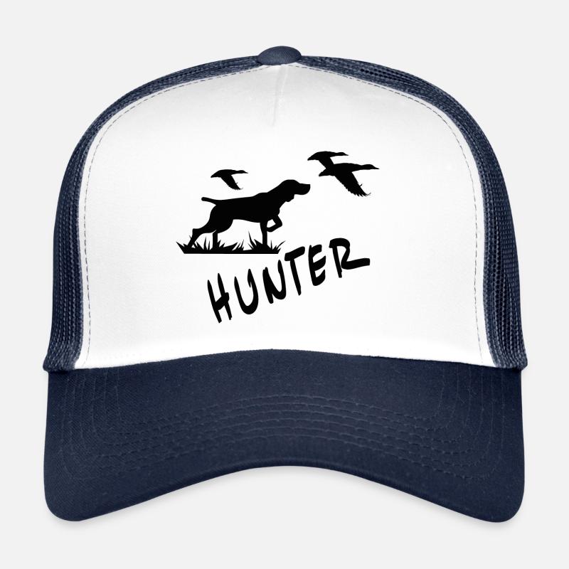 Hunter Hunter Font et Dogs Silhouette Casquette trucker 
