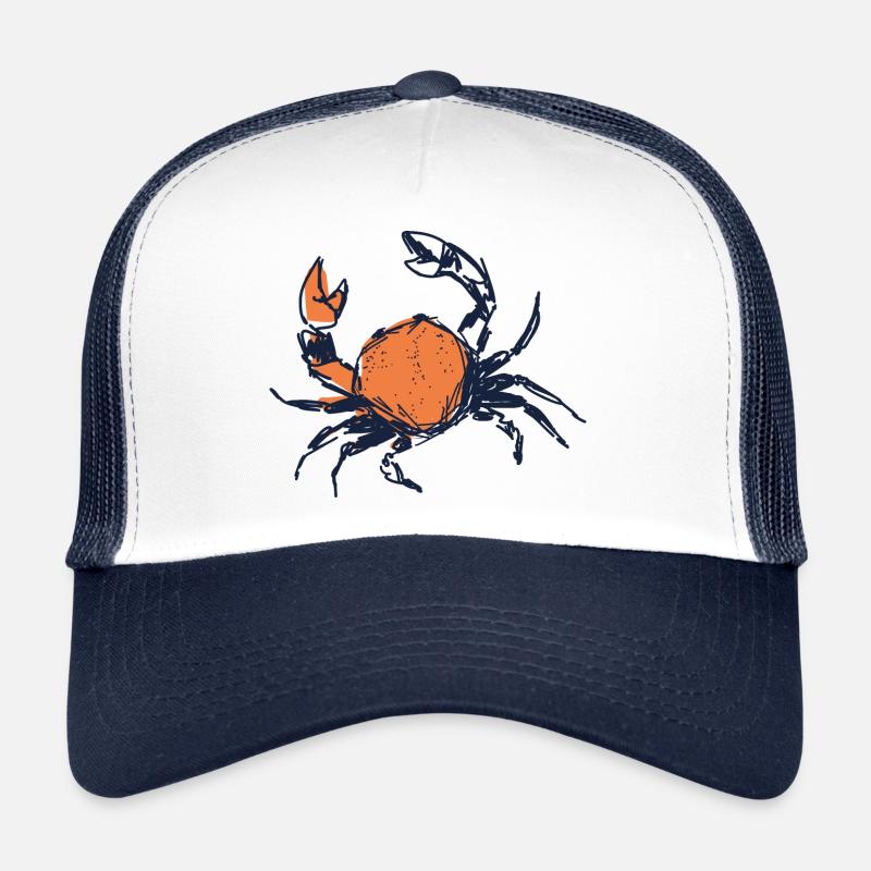 Crabe Casquette trucker 