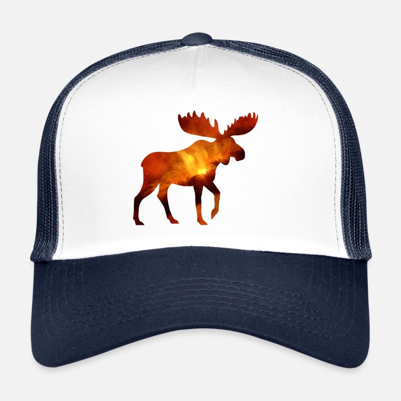 Elch Tier Universum Trucker Cap