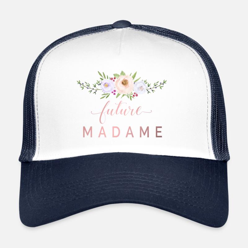Flowers Future Madame personalizable Trucker Cap