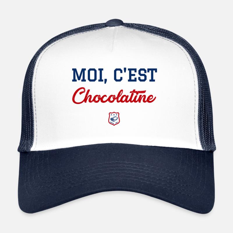 Moi, c'est Chocolatine Casquette trucker 