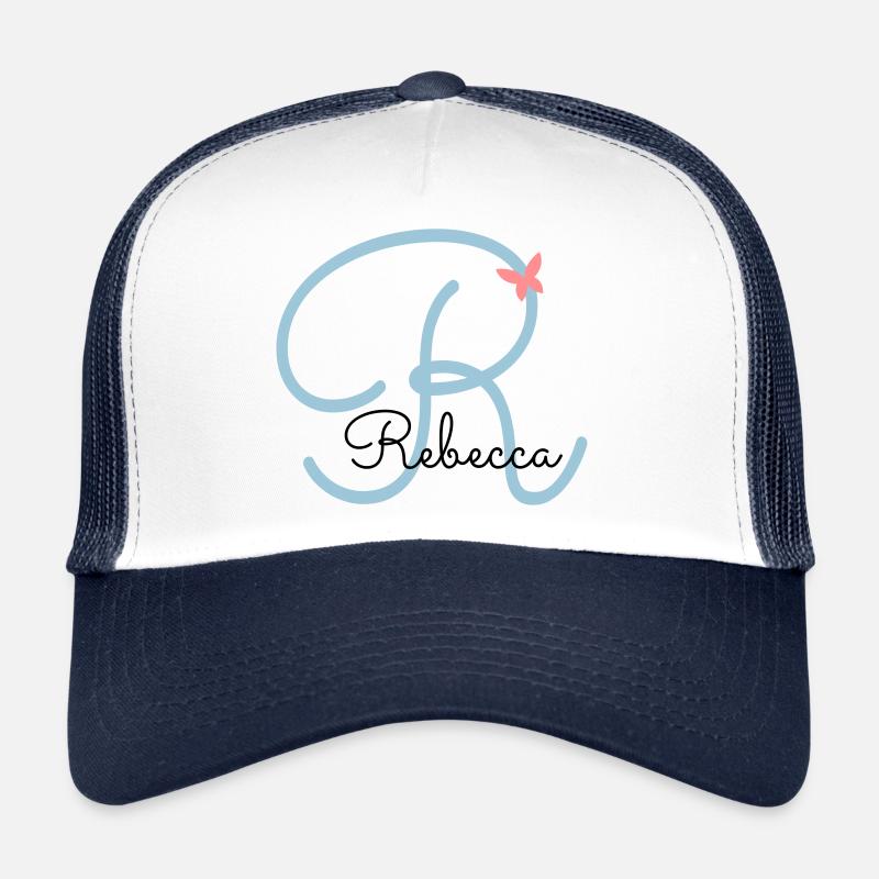 Rebecca surname first name Trucker Cap