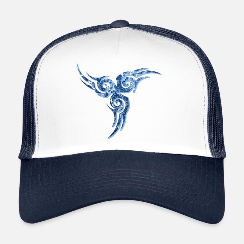 celtic symbol 17 e 206 - Trucker Cap - white/navy