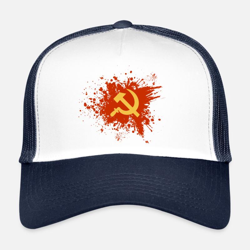 Soviet retro Kommunismus Design Trucker Cap