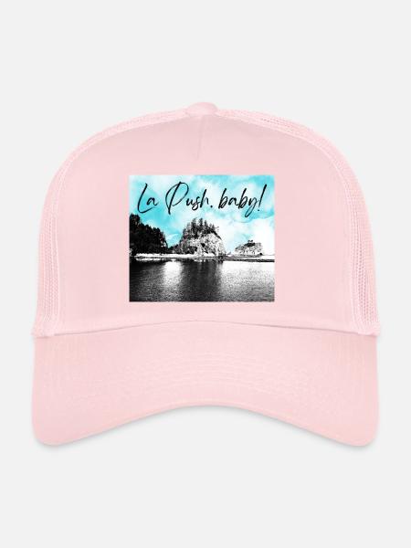 La Push, baby! Illustration - Trucker Cap - pale pink - Front