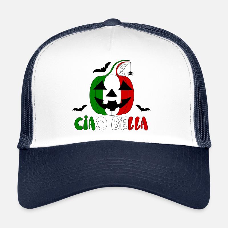 Helloween Italie ciao bella Casquette trucker 