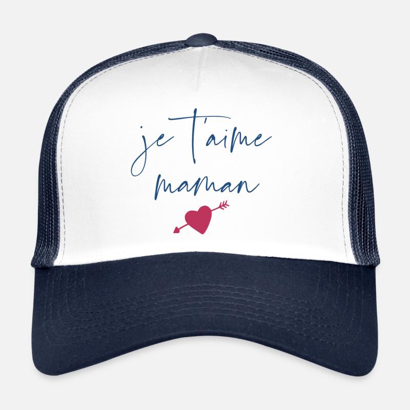 Je t'aime Maman Casquette trucker 