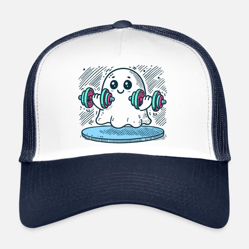 fitness avec haltères Casquette trucker 