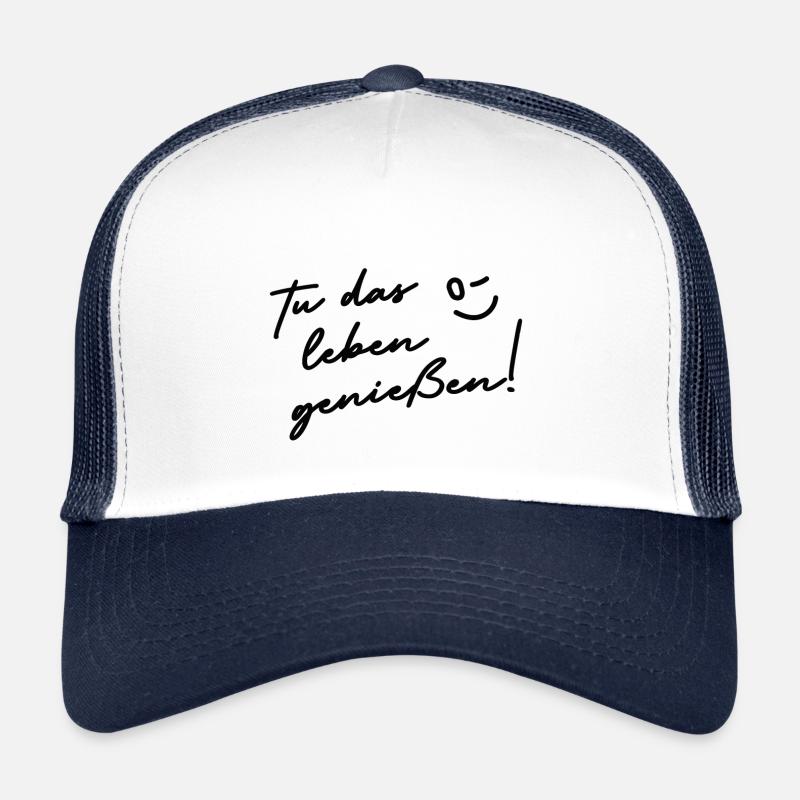 Profitez de la vie Casquette trucker 