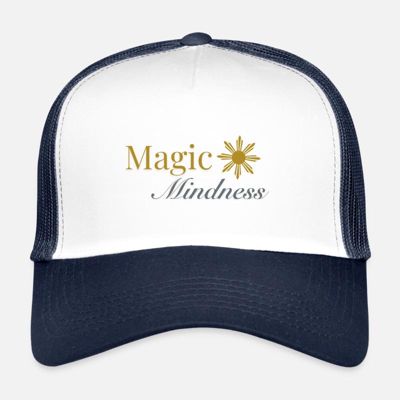 Magic - Trucker Cap - Weiß/Navy