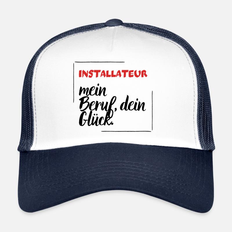 Installateur - Mein Beruf, Dein Glück. Trucker Cap