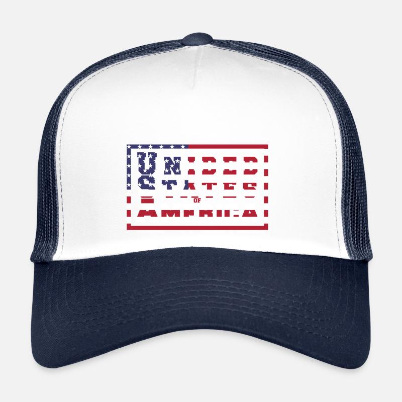 USA Flagge Trucker Cap