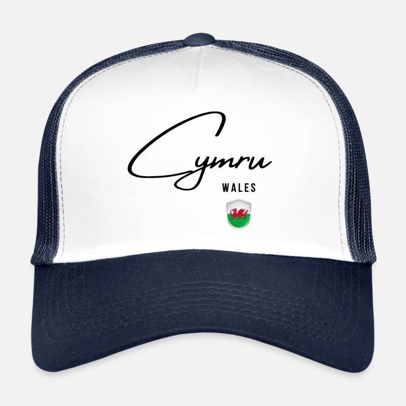 Drapeau du Pays de Galles, fierté galloise Casquette trucker 