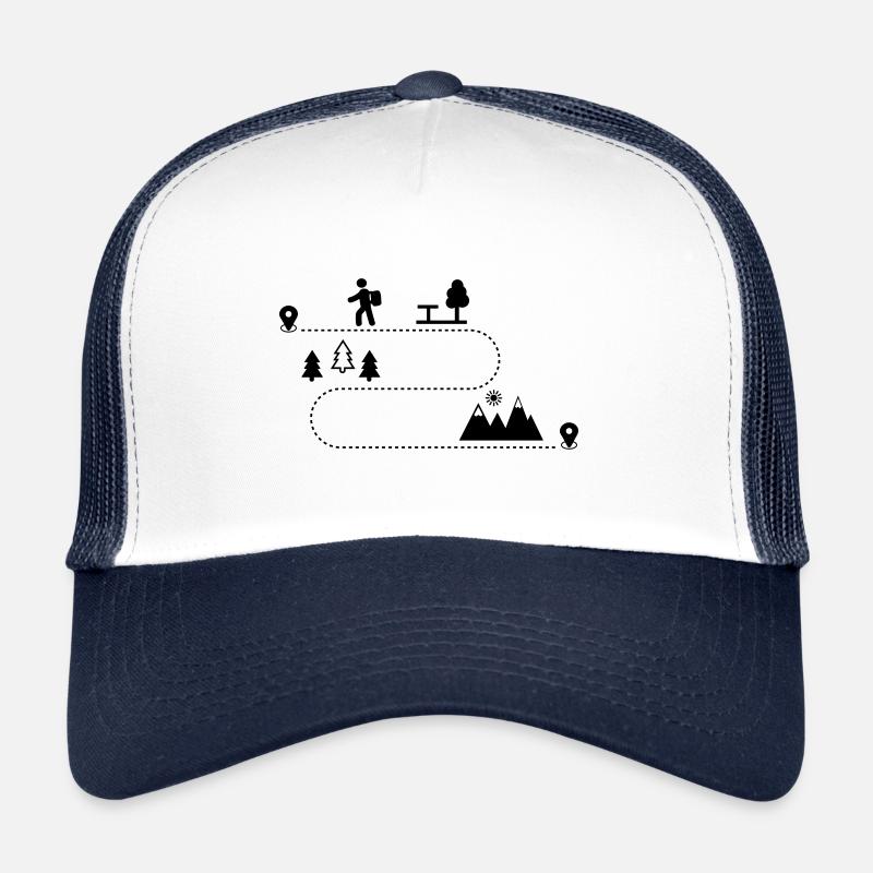 wandern in den Bergen Trucker Cap