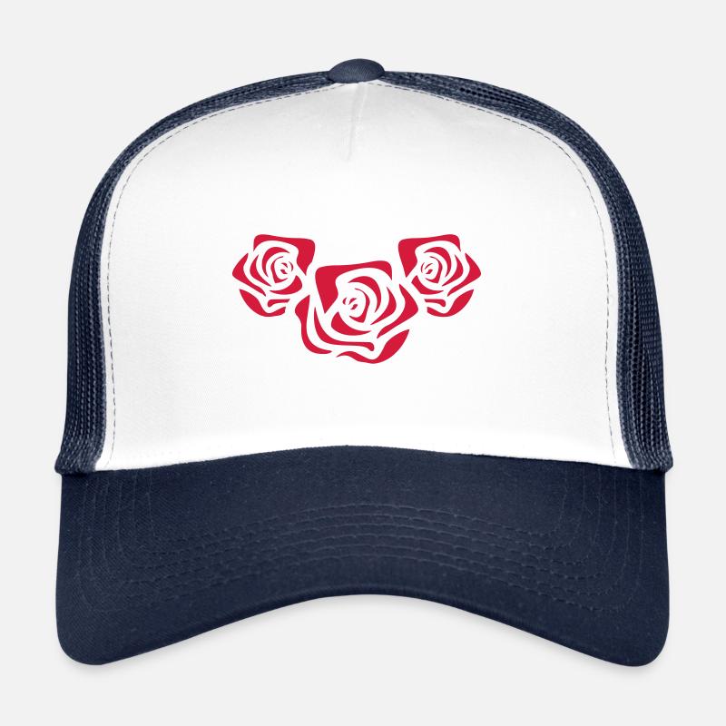 Red roses Trucker Cap