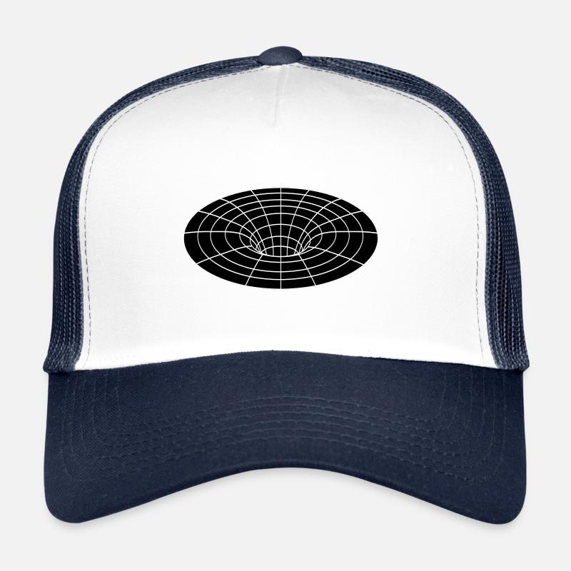 black hole Trucker Cap