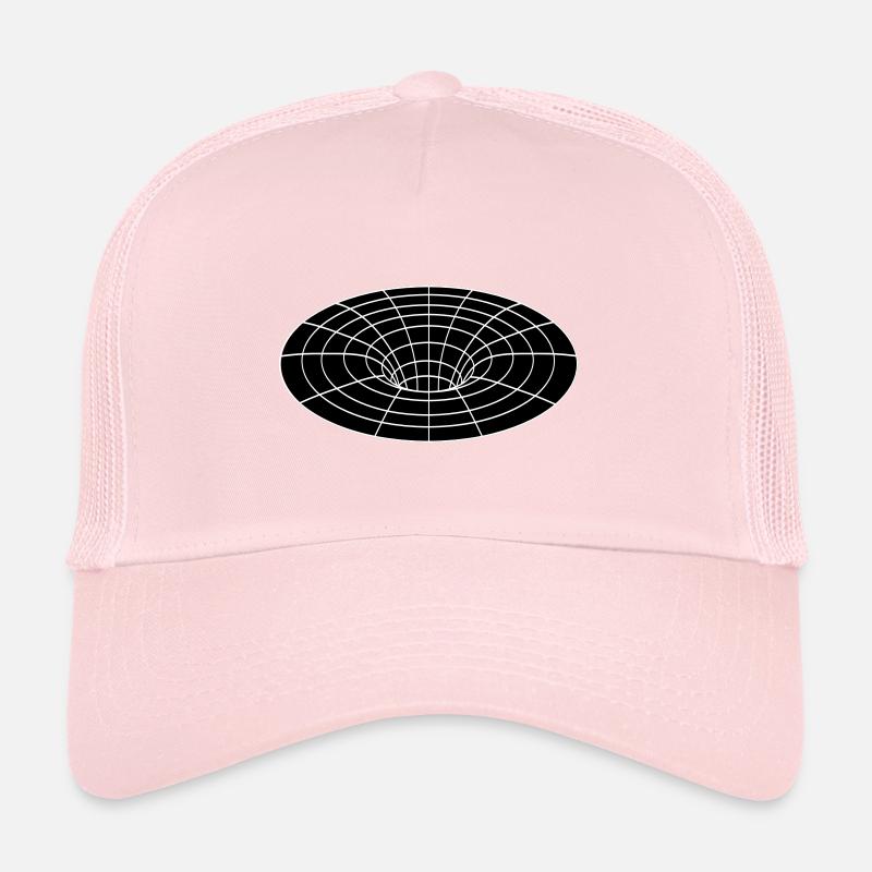 Trou noir Casquette trucker 