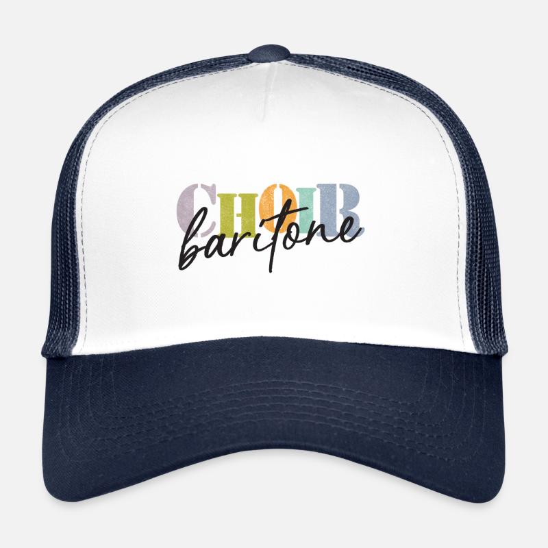 Chorale - Chanteur baryton Casquette trucker 