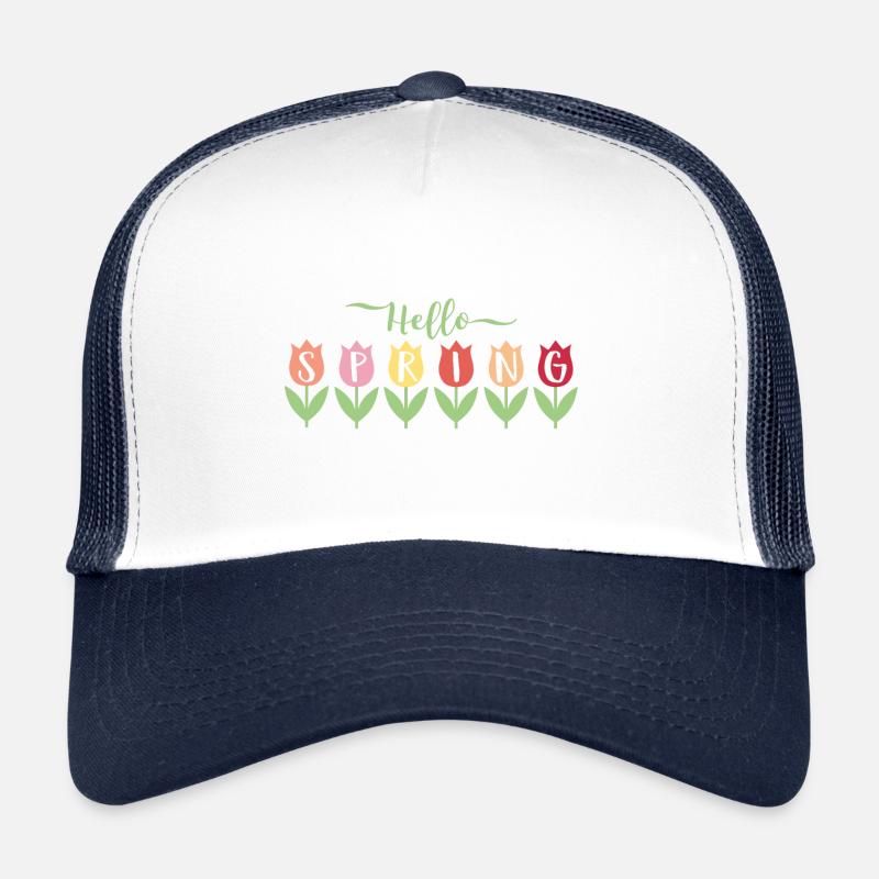 Bonjour Printemps Casquette trucker 
