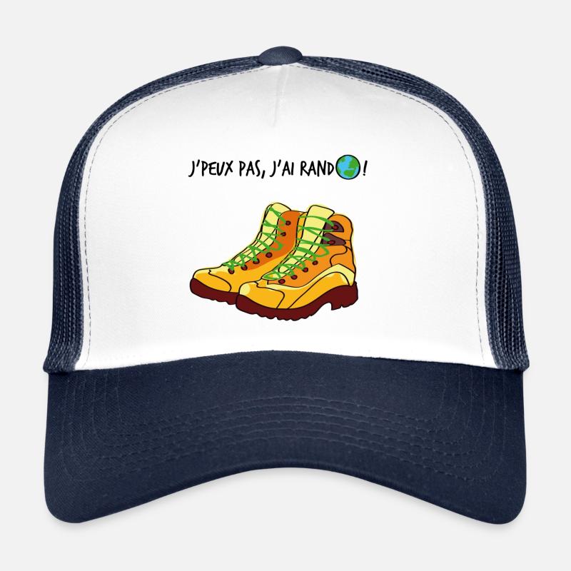 J'peux pas, j'ai rando ! Casquette trucker 