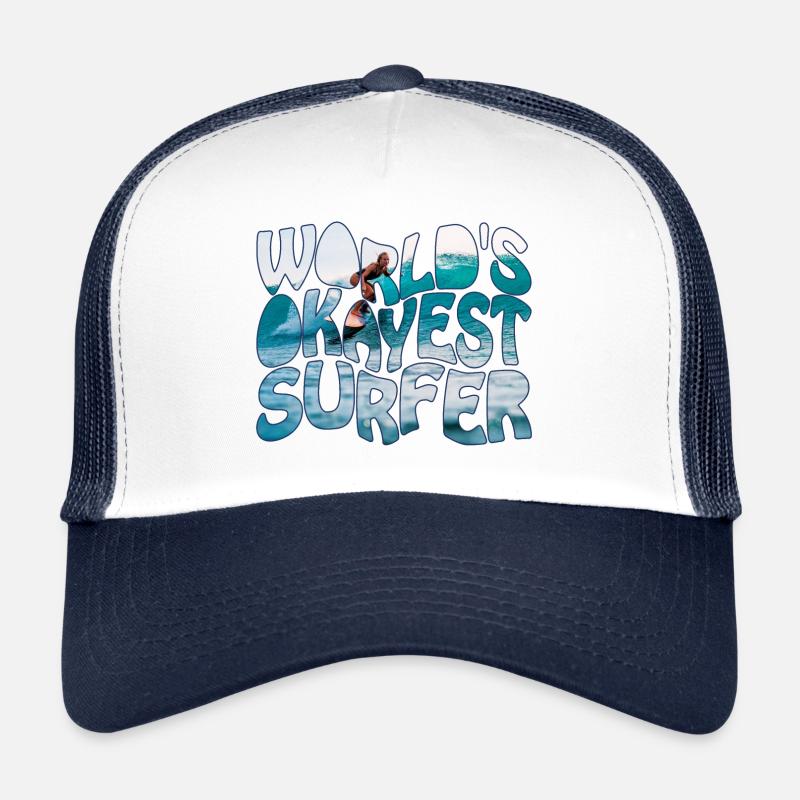 Le surfeur le plus correct du monde Casquette trucker 