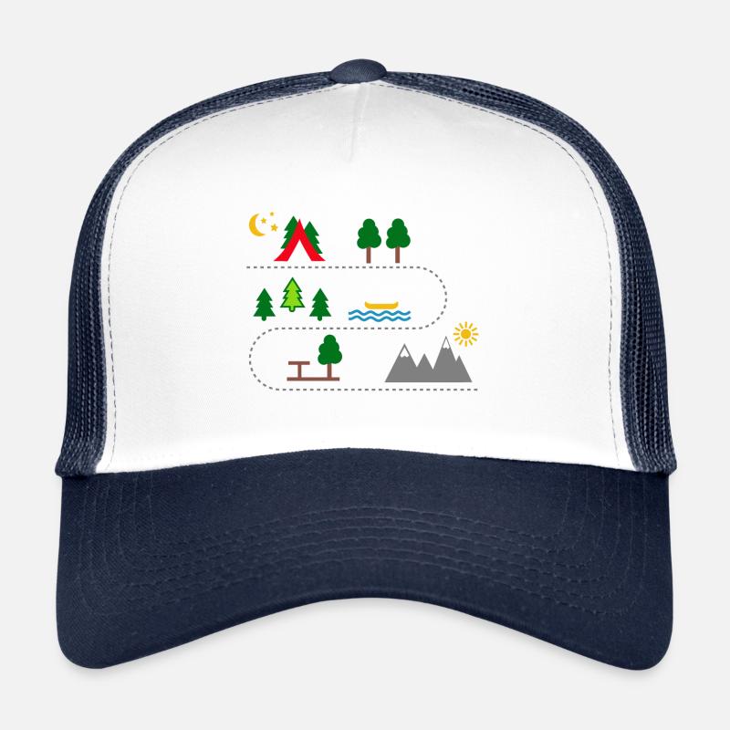 camping Casquette trucker 