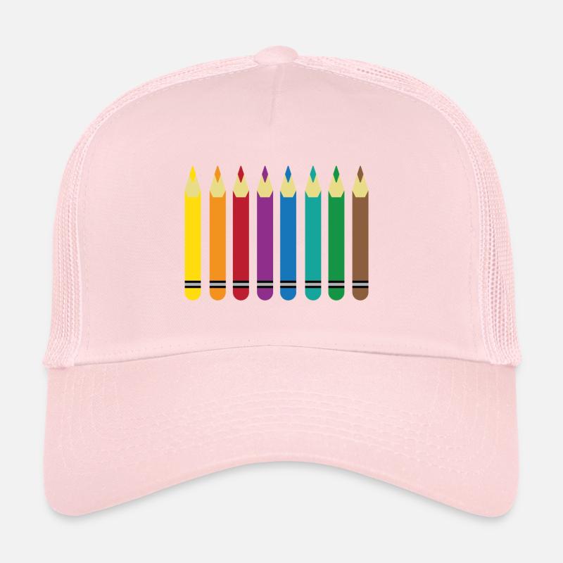 colored pencils Trucker Cap