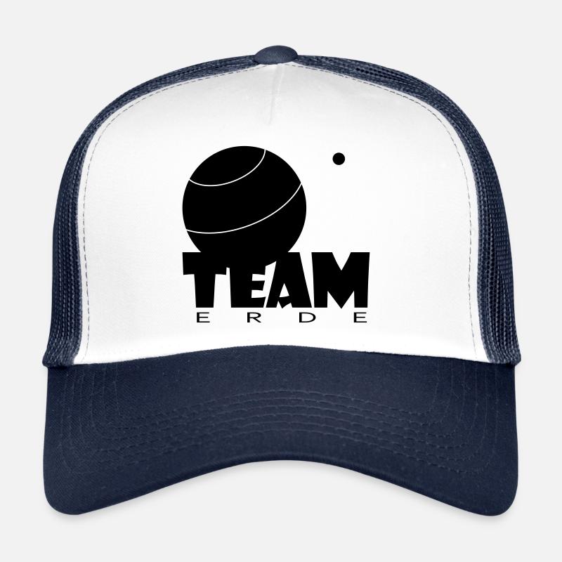 TEAM ERDE – Earth Planet Moon Space Trucker Cap