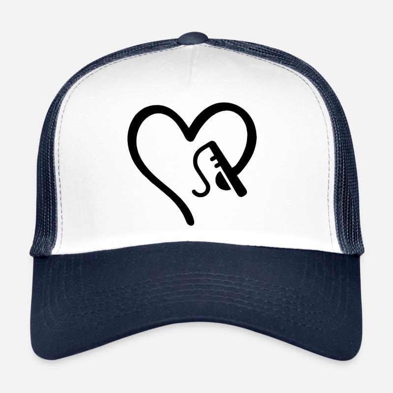 Les pêcheurs adorent la pêche Casquette trucker 