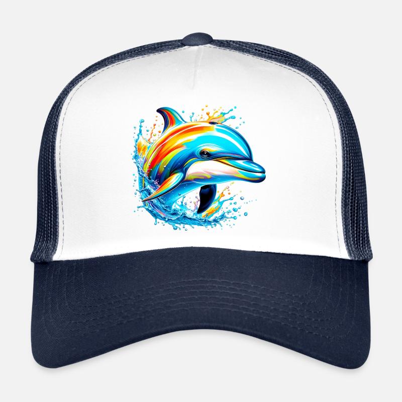 Dolphin Trucker Cap