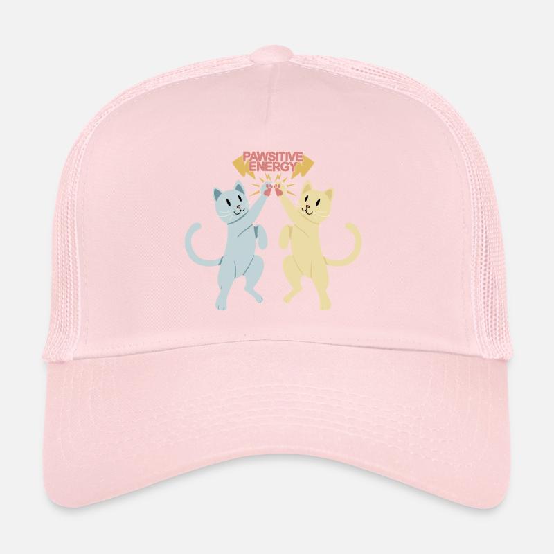 Des amis partagent Pawsitive Energy Casquette trucker 