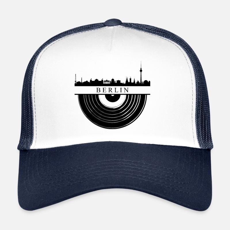 Berlin Musique phonographe Casquette trucker 