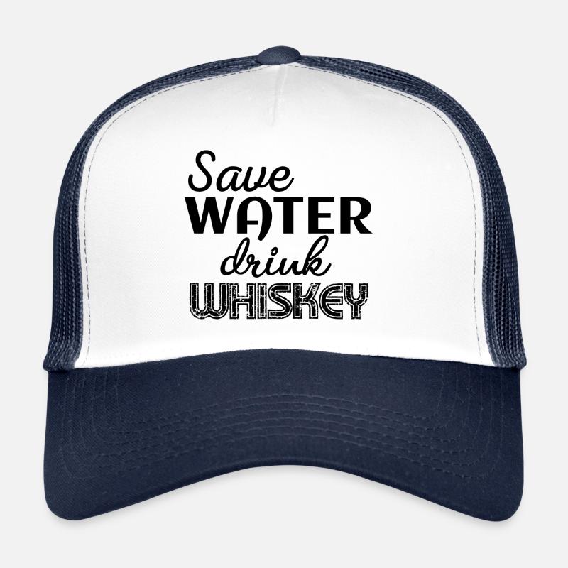 Idée cadeau alcool indulgence whisky malt Casquette trucker 
