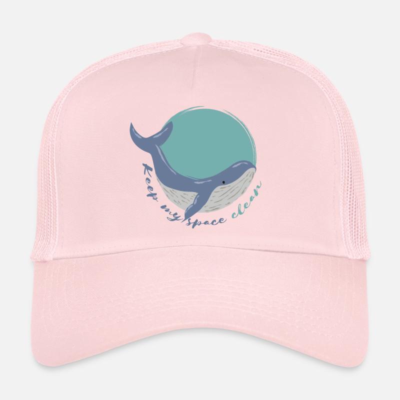 Keep my space clean Trucker Cap