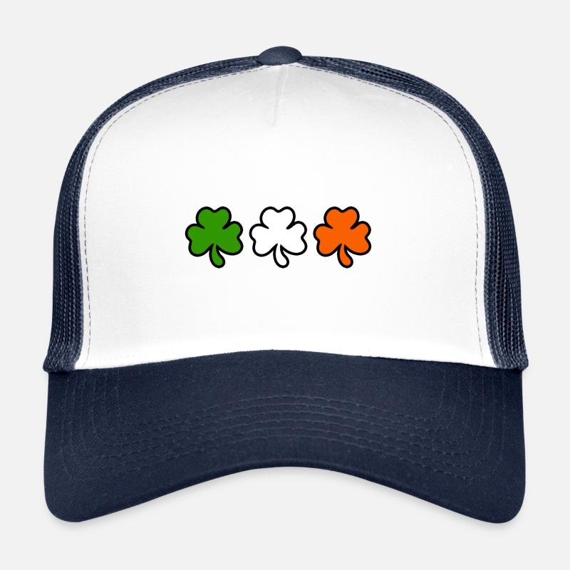 Kleeblatt Irland Flagge Trucker Cap
