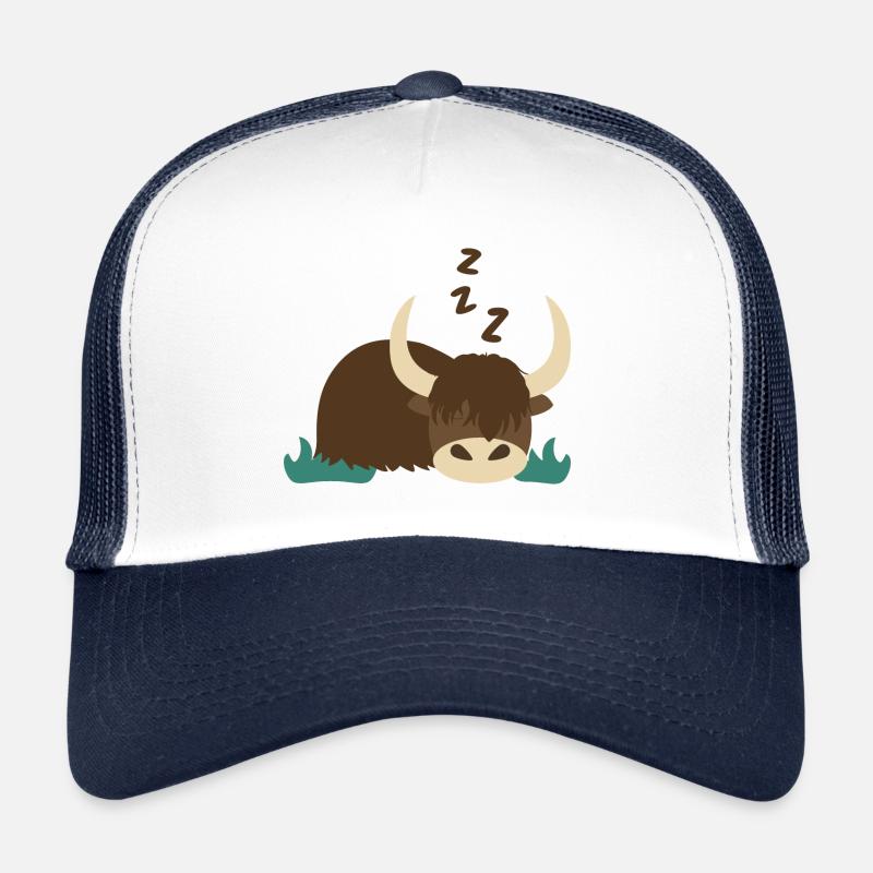 Yak endormi Casquette trucker 