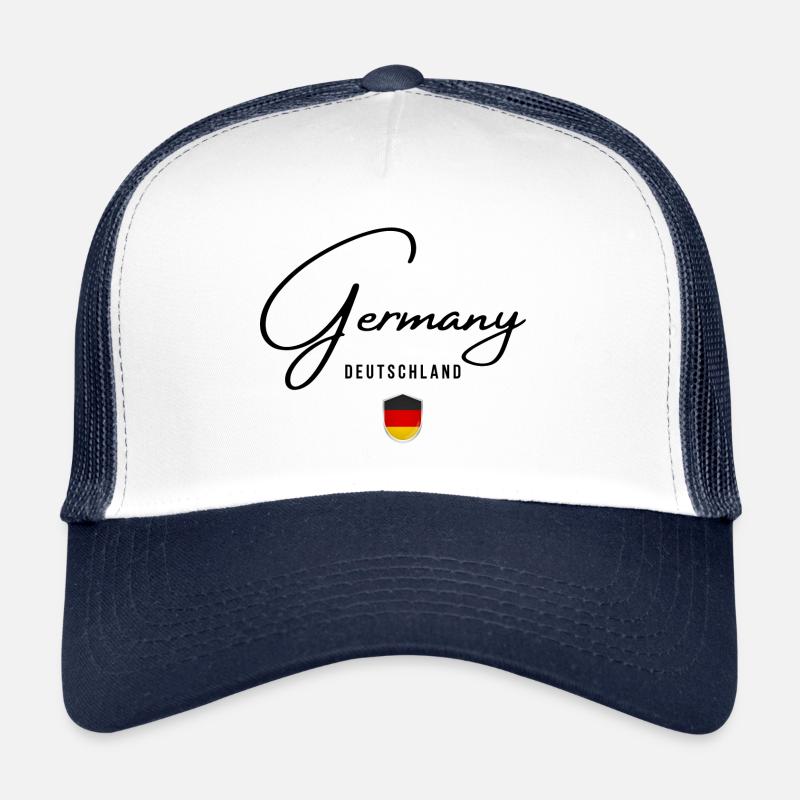 Flagge Deutschlands, deutscher Stolz Trucker Cap