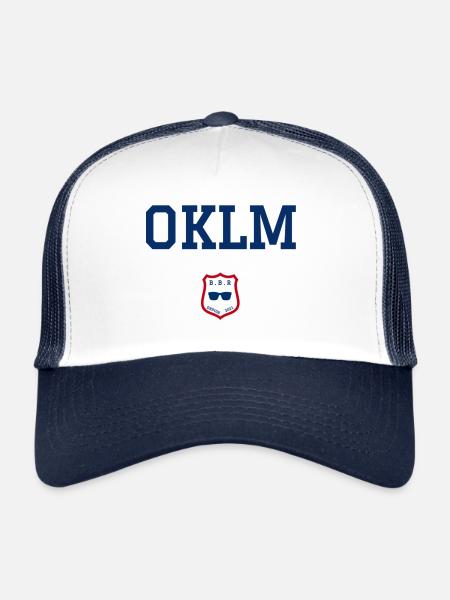 OKLM - Sunglasses - Trucker Cap - white/navy - Front