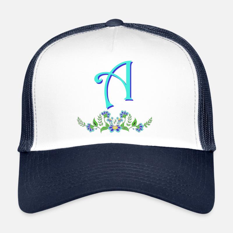 blume blau a Trucker Cap