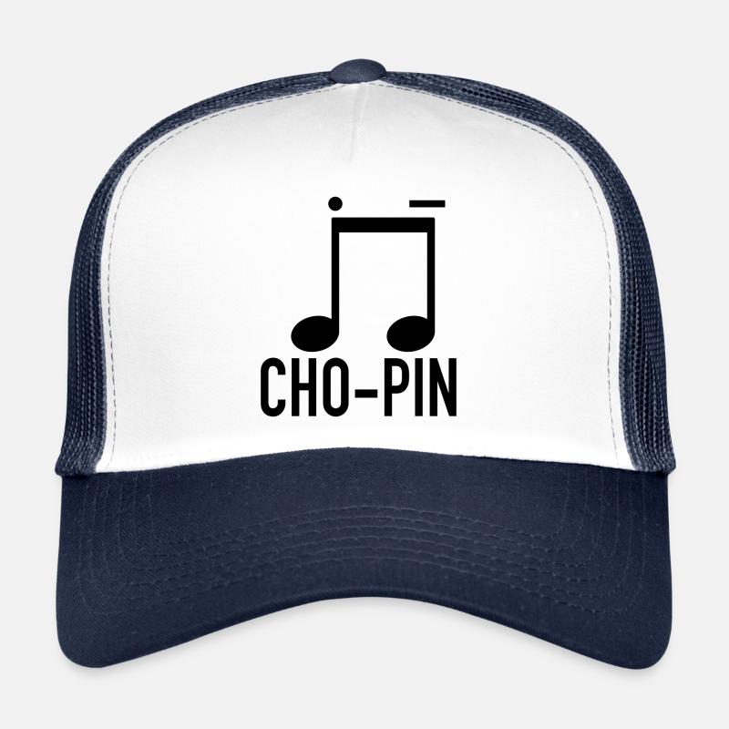 Musique classique chopin Casquette trucker 