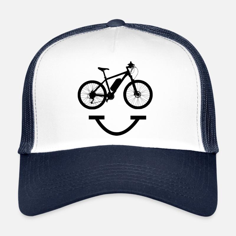 bicycle - Trucker Cap - white/navy