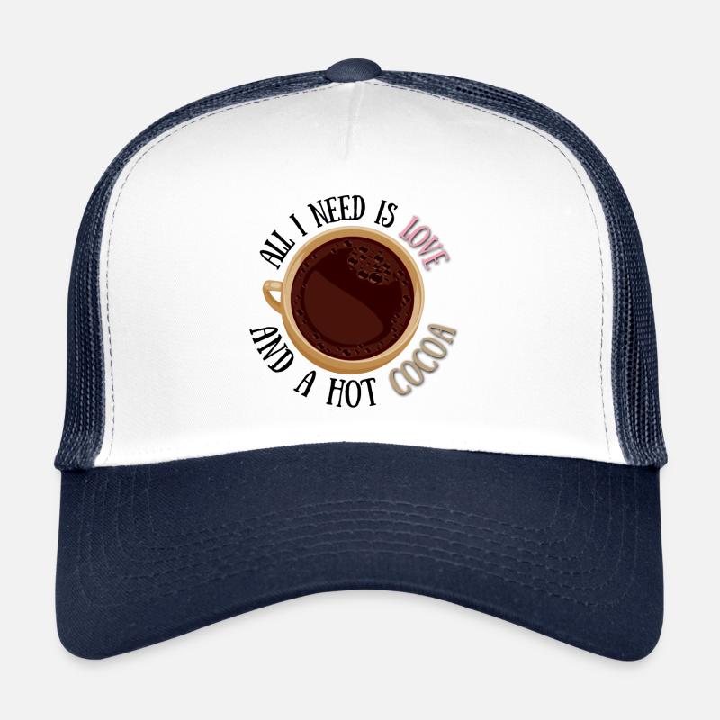 Hot Cocoa Cocoa Hot Chocolate Drink Gift Trucker Cap