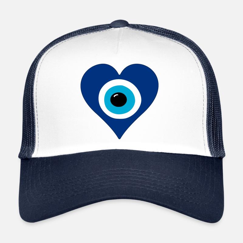 Nazar als Herz Trucker Cap