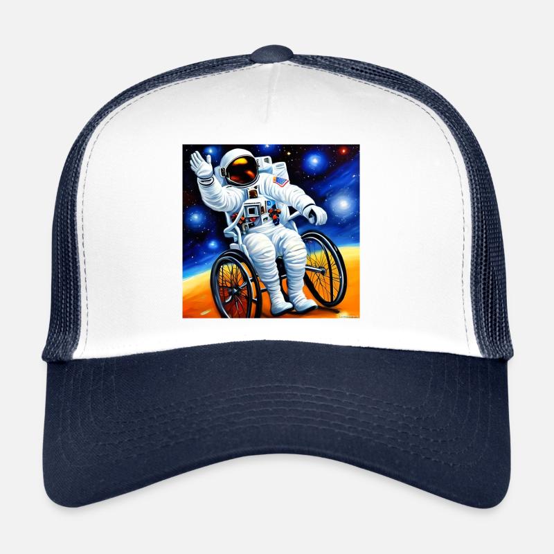 Inclusionaut - Trucker Cap - Weiß/Navy
