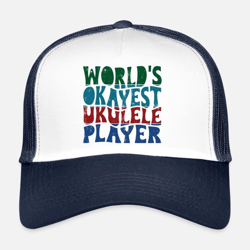 Le joueur de ukulélé le plus correct du monde Casquette trucker 