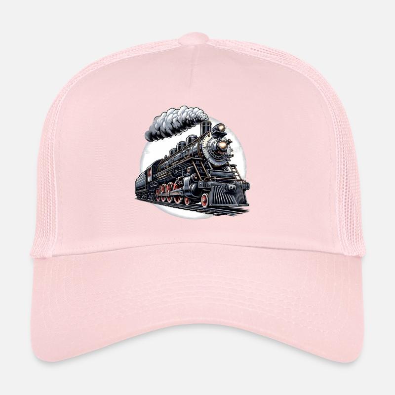 Dampflok Grafik Trucker Cap