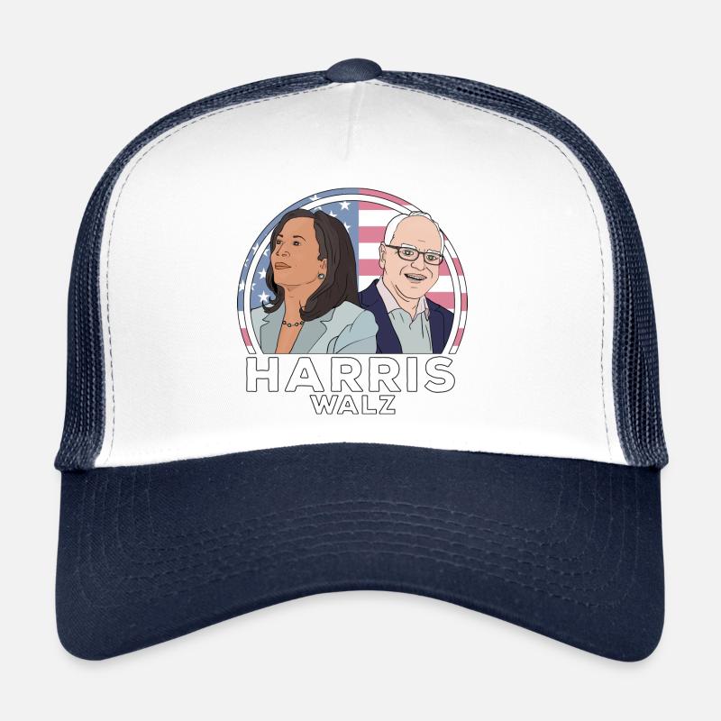 Élection de Harris Walz Casquette trucker 