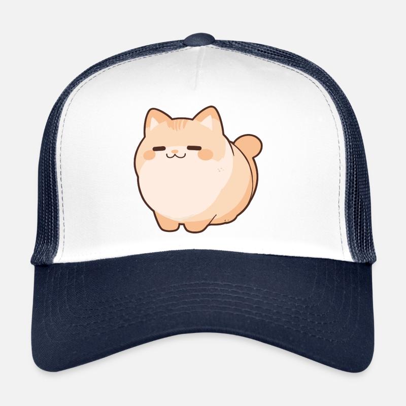 Blobby Cat - Bande dessinée pour animaux de compagnie mignons Casquette trucker 