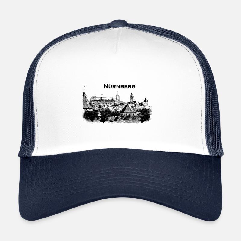 Nuremberg panorama Trucker Cap
